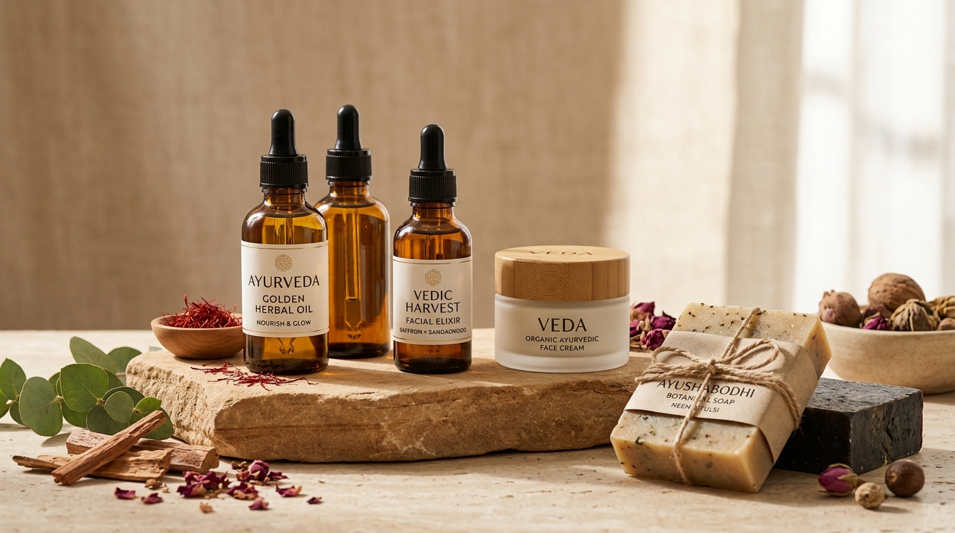 Soil Craft Ayurvedic and Natural Cosmetic Export Packaging